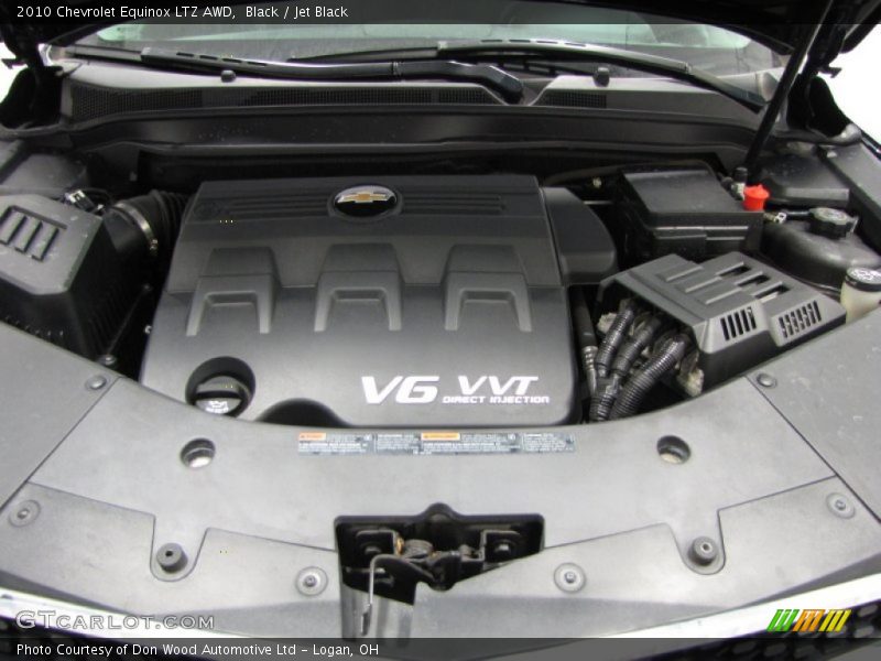 Black / Jet Black 2010 Chevrolet Equinox LTZ AWD