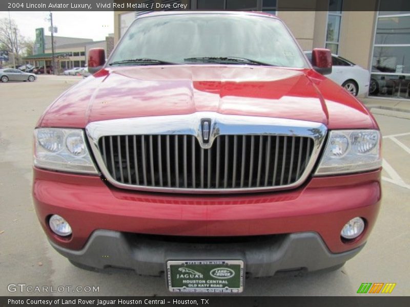 Vivid Red Metallic / Dove Grey 2004 Lincoln Aviator Luxury