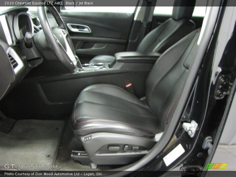 Black / Jet Black 2010 Chevrolet Equinox LTZ AWD