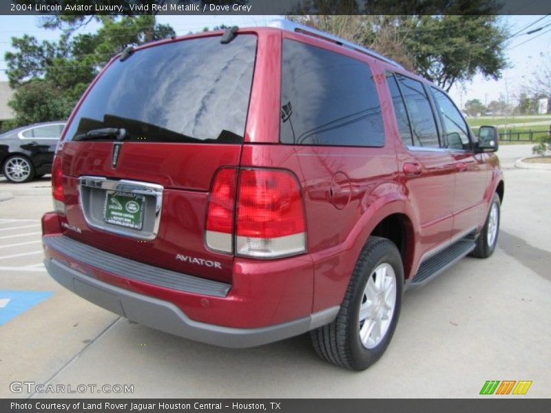 Vivid Red Metallic / Dove Grey 2004 Lincoln Aviator Luxury