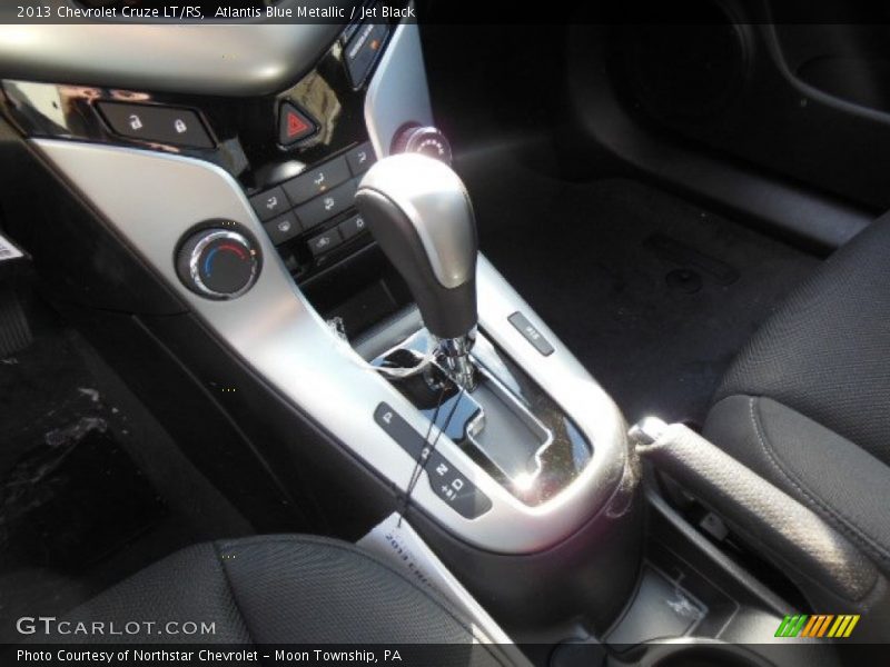 Atlantis Blue Metallic / Jet Black 2013 Chevrolet Cruze LT/RS