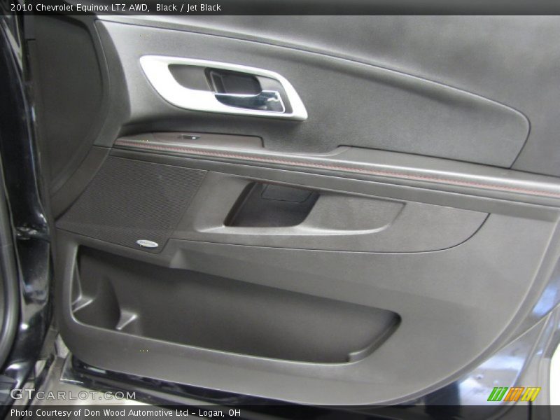 Black / Jet Black 2010 Chevrolet Equinox LTZ AWD