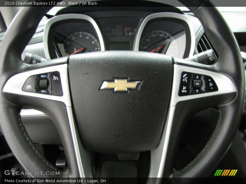 Black / Jet Black 2010 Chevrolet Equinox LTZ AWD