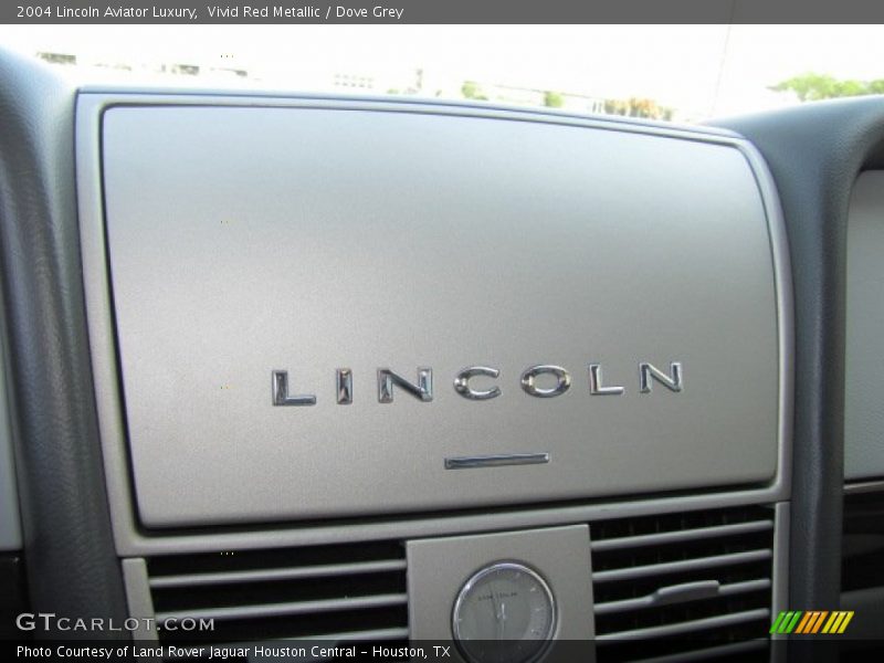 Vivid Red Metallic / Dove Grey 2004 Lincoln Aviator Luxury