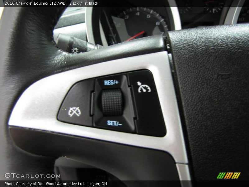 Black / Jet Black 2010 Chevrolet Equinox LTZ AWD