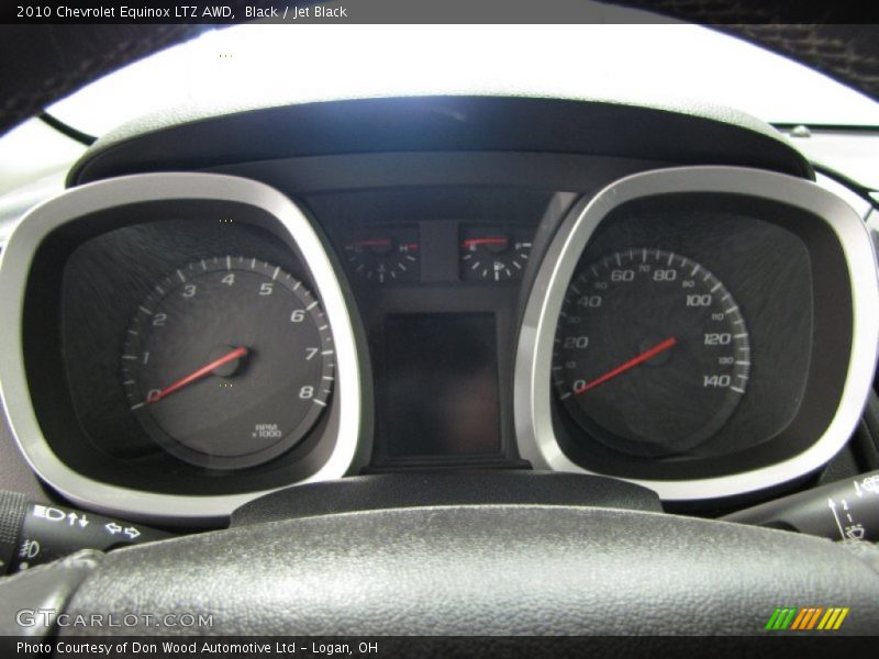 Black / Jet Black 2010 Chevrolet Equinox LTZ AWD