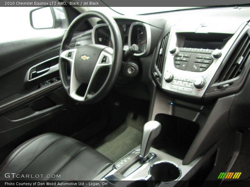 Black / Jet Black 2010 Chevrolet Equinox LTZ AWD