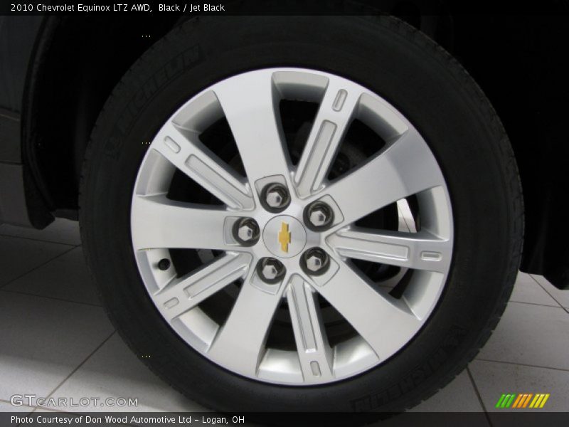 Black / Jet Black 2010 Chevrolet Equinox LTZ AWD
