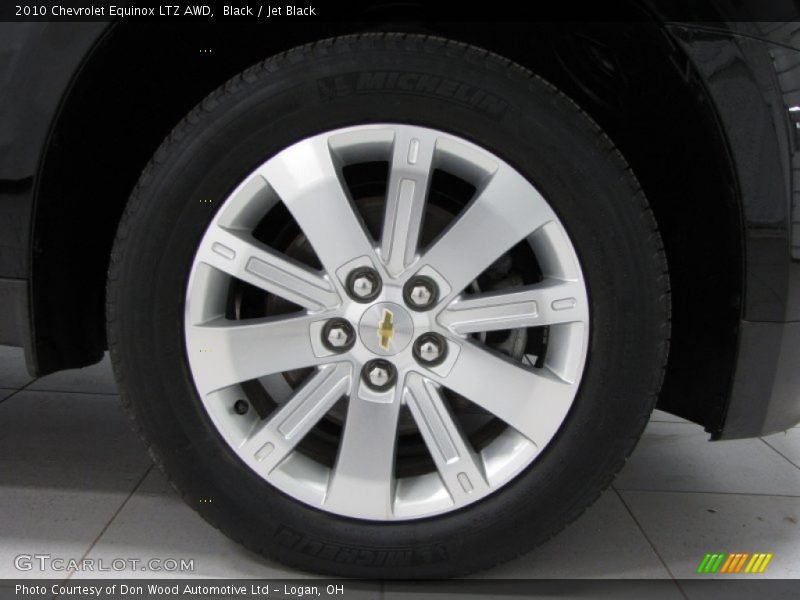 Black / Jet Black 2010 Chevrolet Equinox LTZ AWD
