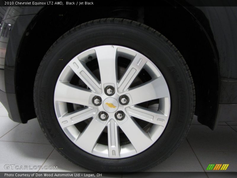 Black / Jet Black 2010 Chevrolet Equinox LTZ AWD