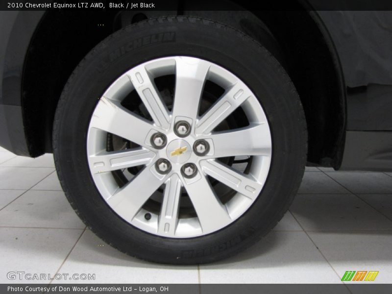 Black / Jet Black 2010 Chevrolet Equinox LTZ AWD