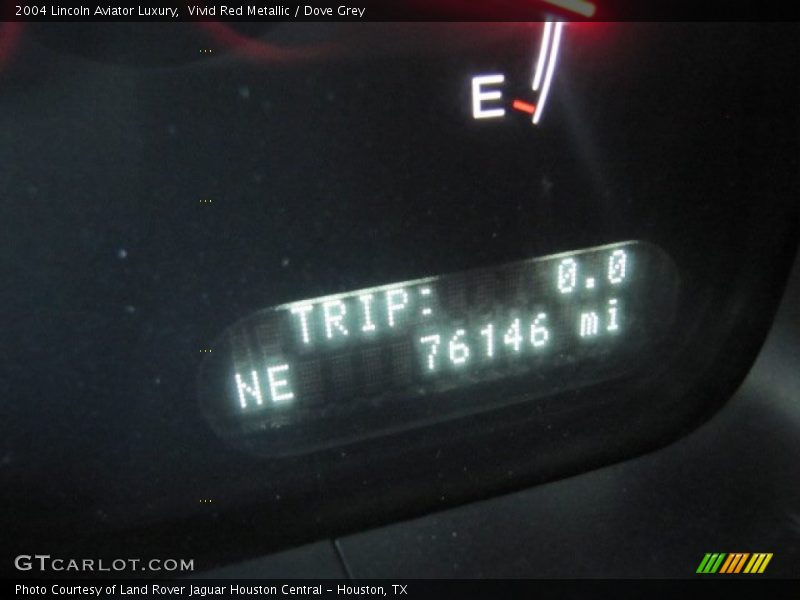 Vivid Red Metallic / Dove Grey 2004 Lincoln Aviator Luxury