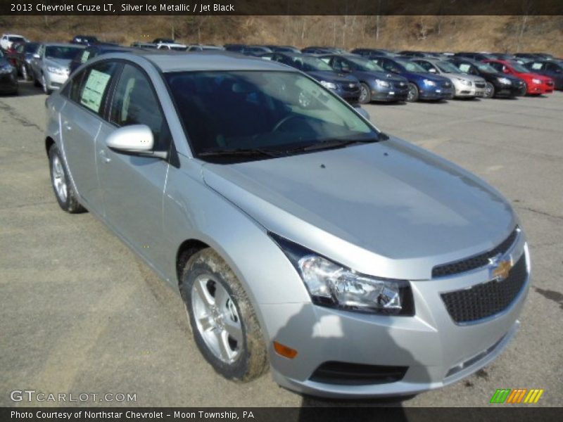 Silver Ice Metallic / Jet Black 2013 Chevrolet Cruze LT