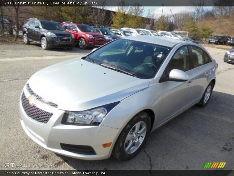Silver Ice Metallic / Jet Black 2013 Chevrolet Cruze LT
