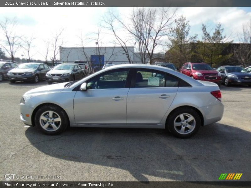 Silver Ice Metallic / Jet Black 2013 Chevrolet Cruze LT