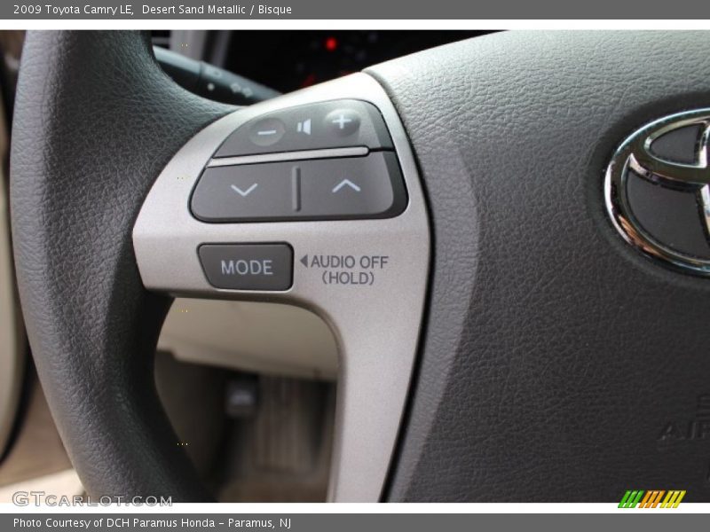Desert Sand Metallic / Bisque 2009 Toyota Camry LE