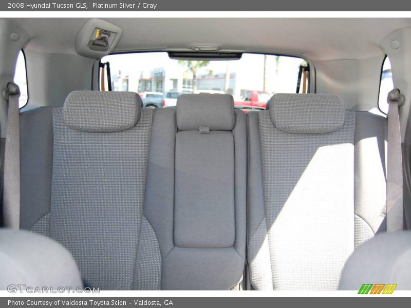 Platinum Silver / Gray 2008 Hyundai Tucson GLS