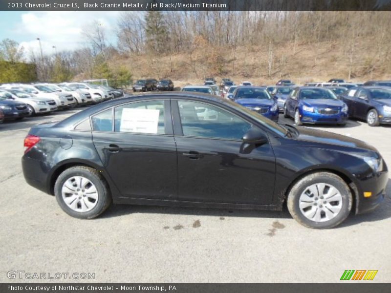 Black Granite Metallic / Jet Black/Medium Titanium 2013 Chevrolet Cruze LS