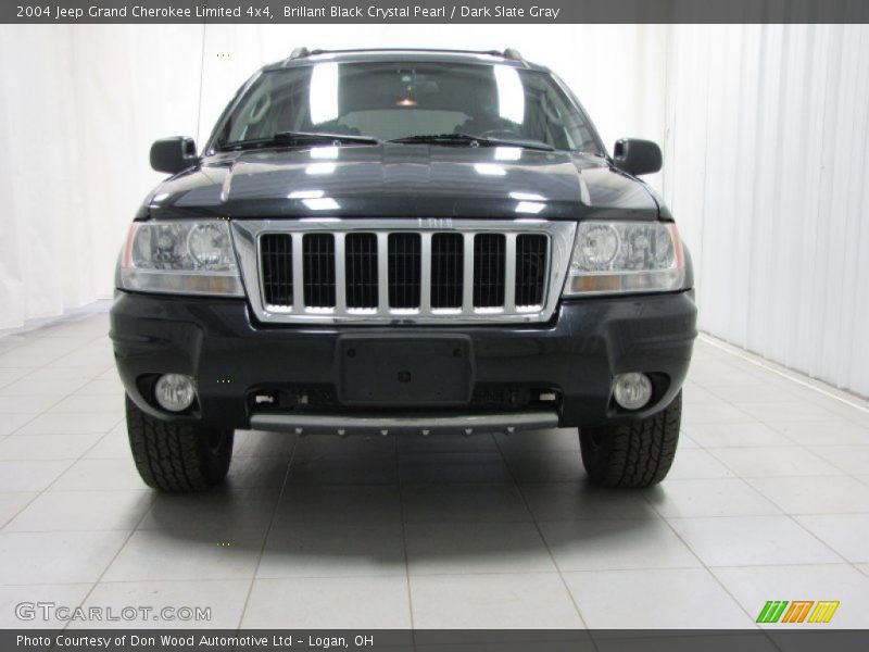 Brillant Black Crystal Pearl / Dark Slate Gray 2004 Jeep Grand Cherokee Limited 4x4