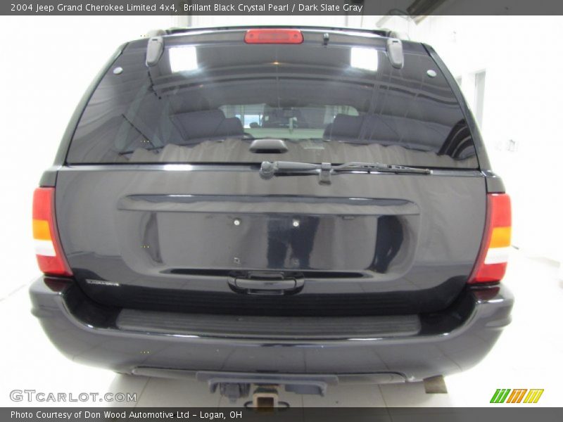 Brillant Black Crystal Pearl / Dark Slate Gray 2004 Jeep Grand Cherokee Limited 4x4