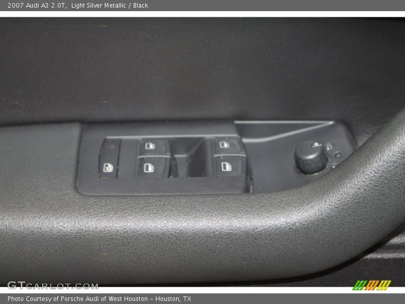 Light Silver Metallic / Black 2007 Audi A3 2.0T