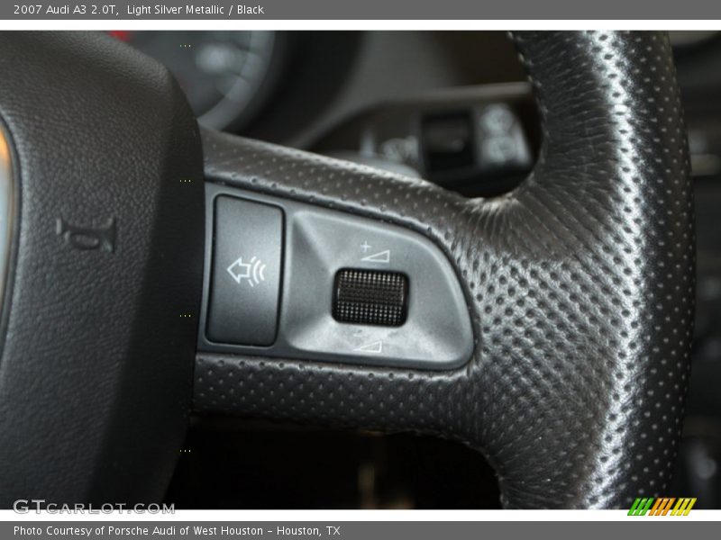 Light Silver Metallic / Black 2007 Audi A3 2.0T