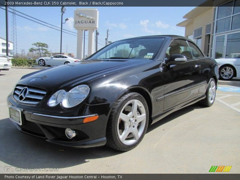 Front 3/4 View of 2009 CLK 350 Cabriolet