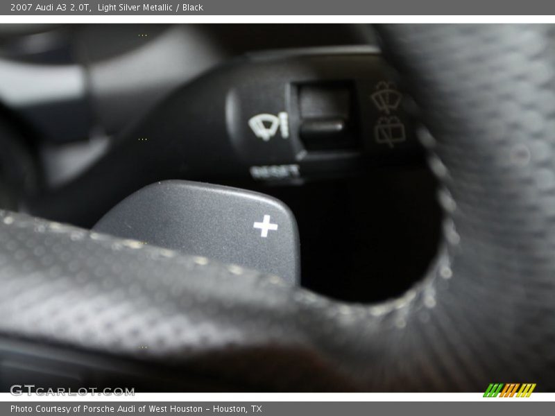 Light Silver Metallic / Black 2007 Audi A3 2.0T