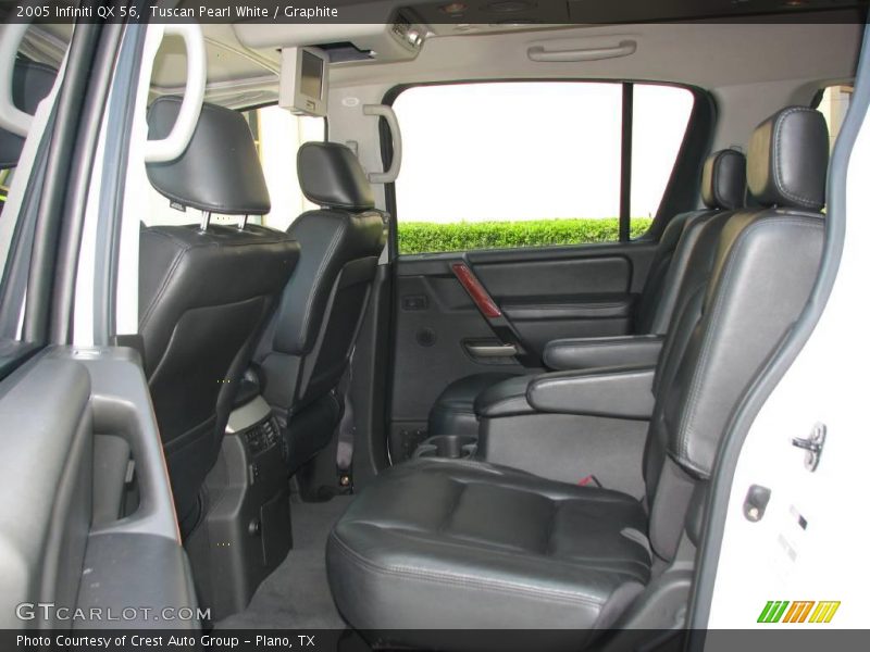 Tuscan Pearl White / Graphite 2005 Infiniti QX 56