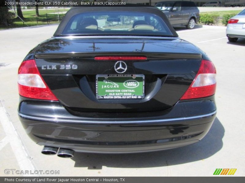 Black / Black/Cappuccino 2009 Mercedes-Benz CLK 350 Cabriolet
