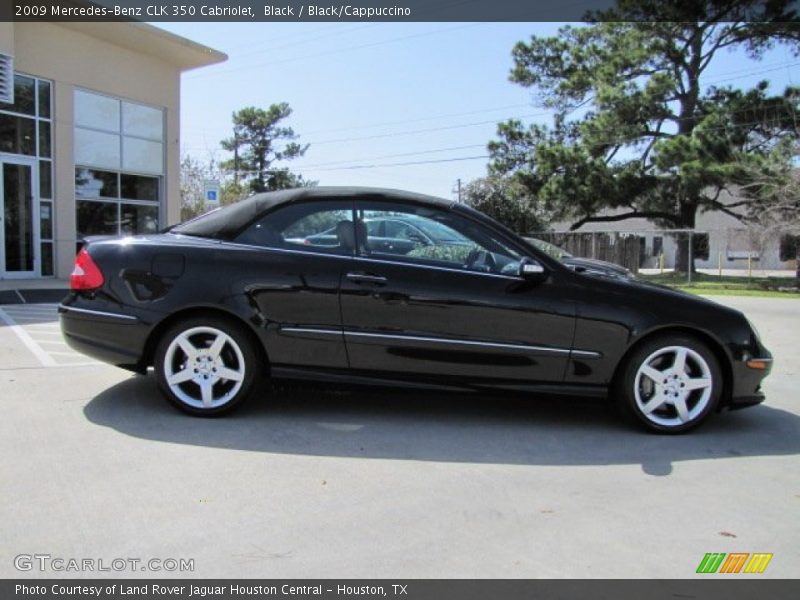 Black / Black/Cappuccino 2009 Mercedes-Benz CLK 350 Cabriolet