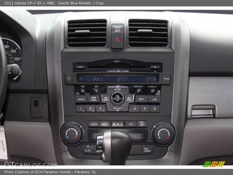 Controls of 2011 CR-V EX-L 4WD