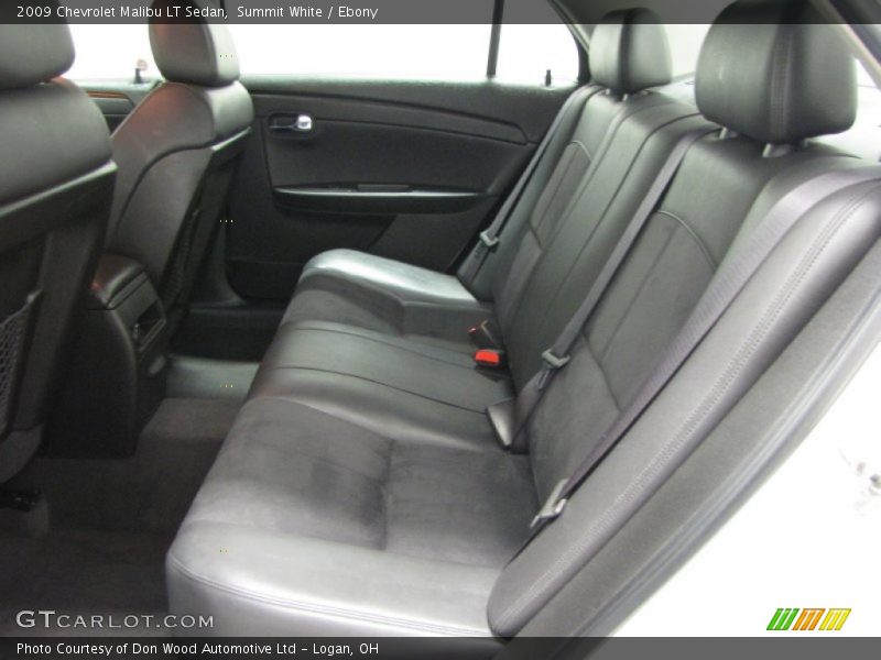 Summit White / Ebony 2009 Chevrolet Malibu LT Sedan