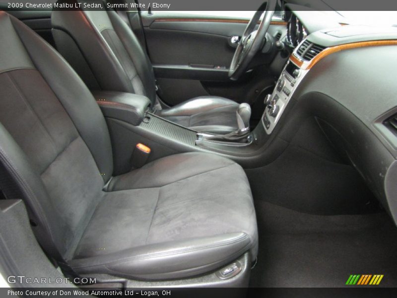 Summit White / Ebony 2009 Chevrolet Malibu LT Sedan
