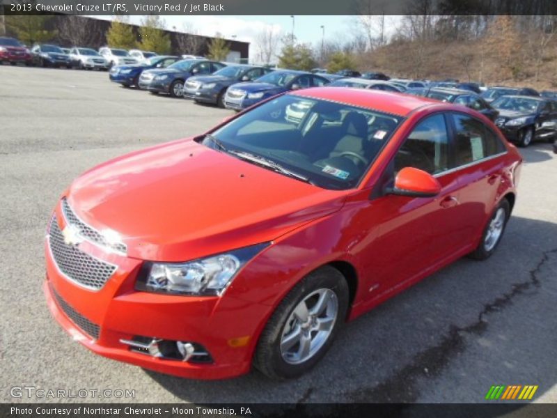 Victory Red / Jet Black 2013 Chevrolet Cruze LT/RS