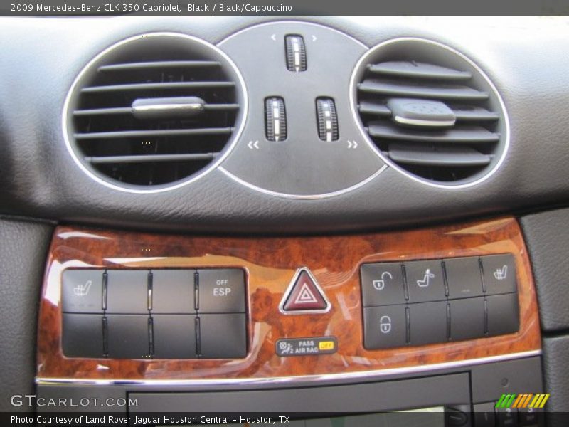 Black / Black/Cappuccino 2009 Mercedes-Benz CLK 350 Cabriolet