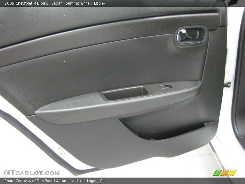Summit White / Ebony 2009 Chevrolet Malibu LT Sedan