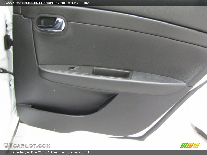 Summit White / Ebony 2009 Chevrolet Malibu LT Sedan
