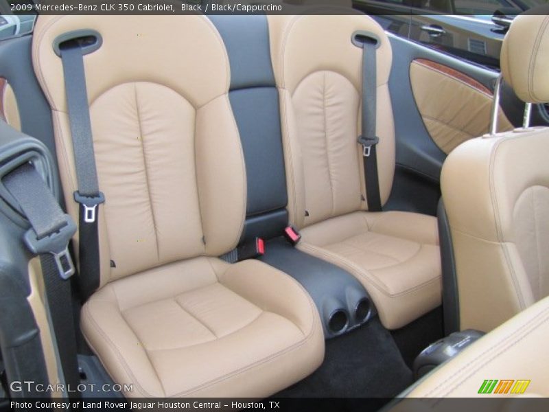 Rear Seat of 2009 CLK 350 Cabriolet