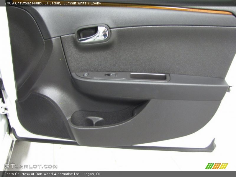 Summit White / Ebony 2009 Chevrolet Malibu LT Sedan