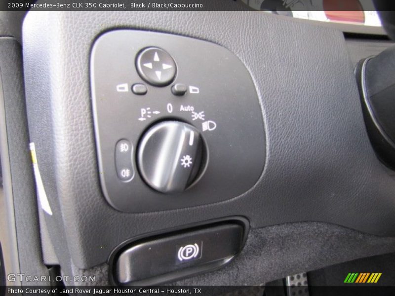 Controls of 2009 CLK 350 Cabriolet