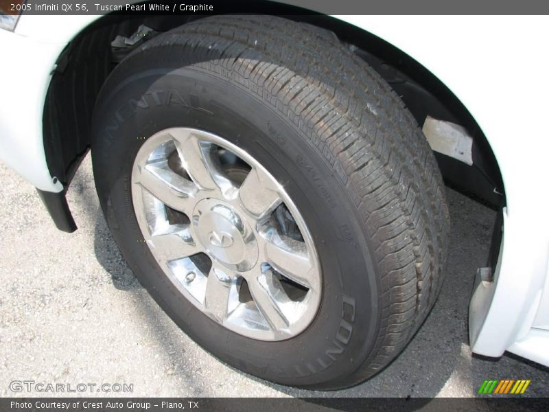 Tuscan Pearl White / Graphite 2005 Infiniti QX 56