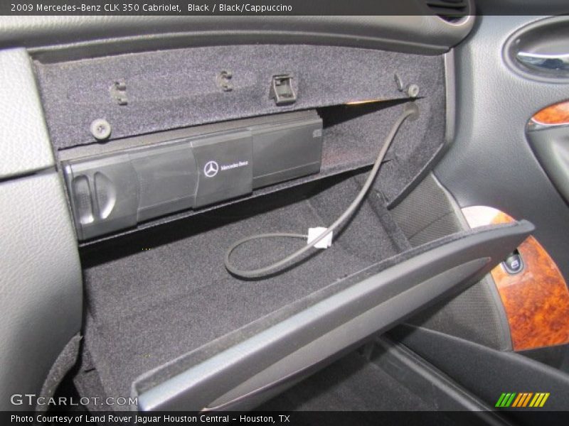 Black / Black/Cappuccino 2009 Mercedes-Benz CLK 350 Cabriolet