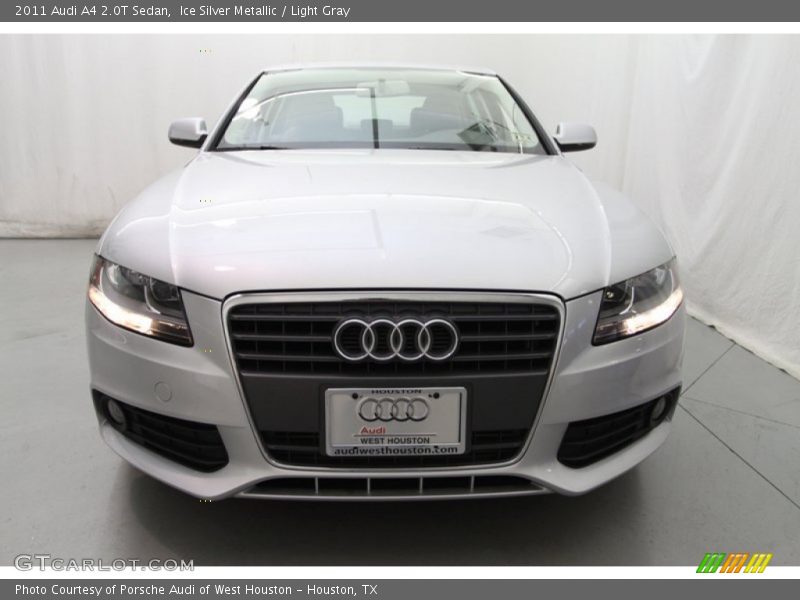 Ice Silver Metallic / Light Gray 2011 Audi A4 2.0T Sedan