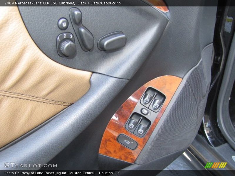 Controls of 2009 CLK 350 Cabriolet