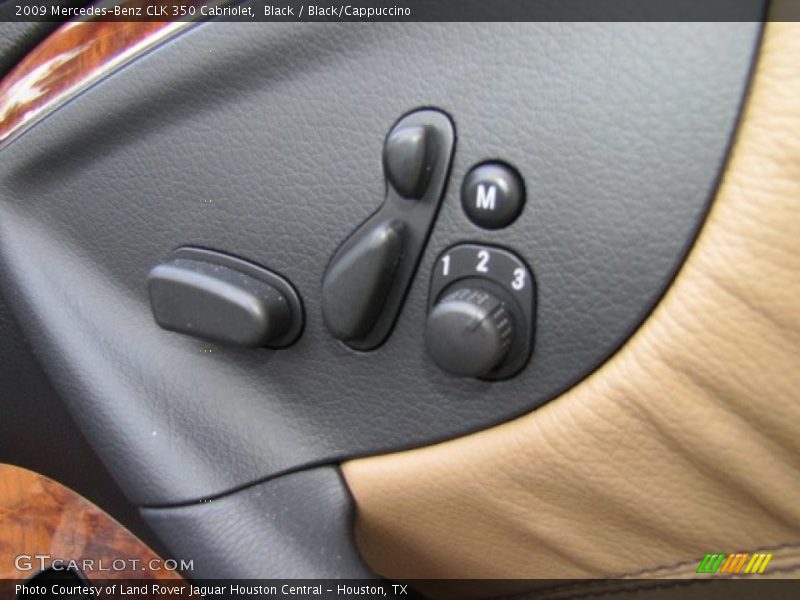 Controls of 2009 CLK 350 Cabriolet