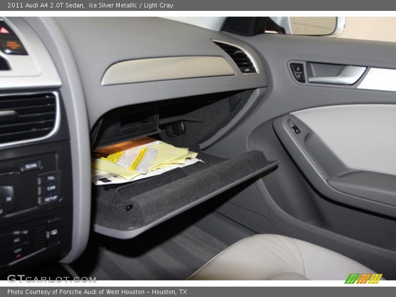 Ice Silver Metallic / Light Gray 2011 Audi A4 2.0T Sedan