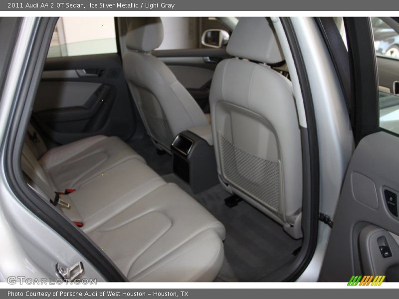 Ice Silver Metallic / Light Gray 2011 Audi A4 2.0T Sedan