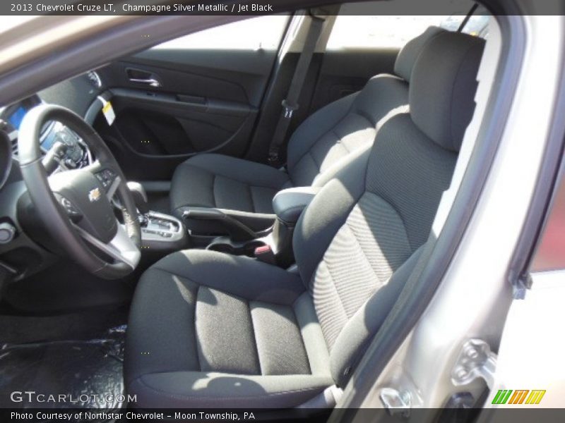 Champagne Silver Metallic / Jet Black 2013 Chevrolet Cruze LT
