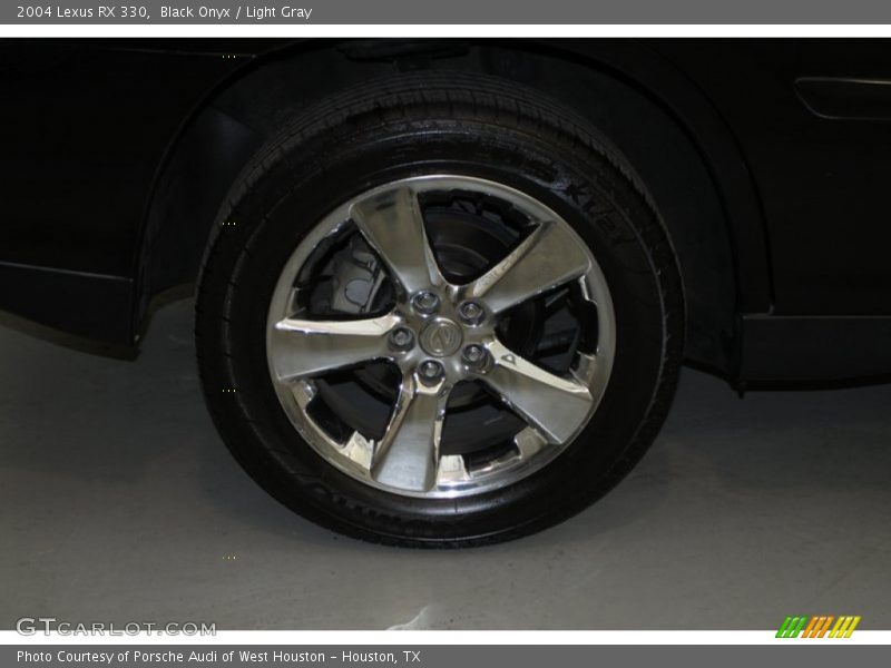 Black Onyx / Light Gray 2004 Lexus RX 330